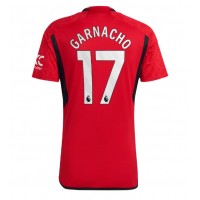 Camisa de time de futebol Manchester United Alejandro Garnacho #17 Replicas 1º Equipamento 2023-24 Manga Curta